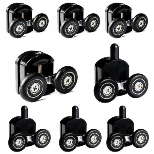 Kabina-prysznicowa-POLOKRAGLA-80x80-CZARNA-z-BRODZIKIEM-15-cm-SYFON-czarny-Marka-bez-marki